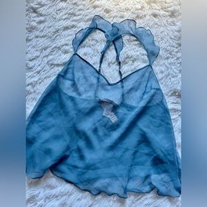 Victoria's Secret Sheer Blue Camisole Size XS